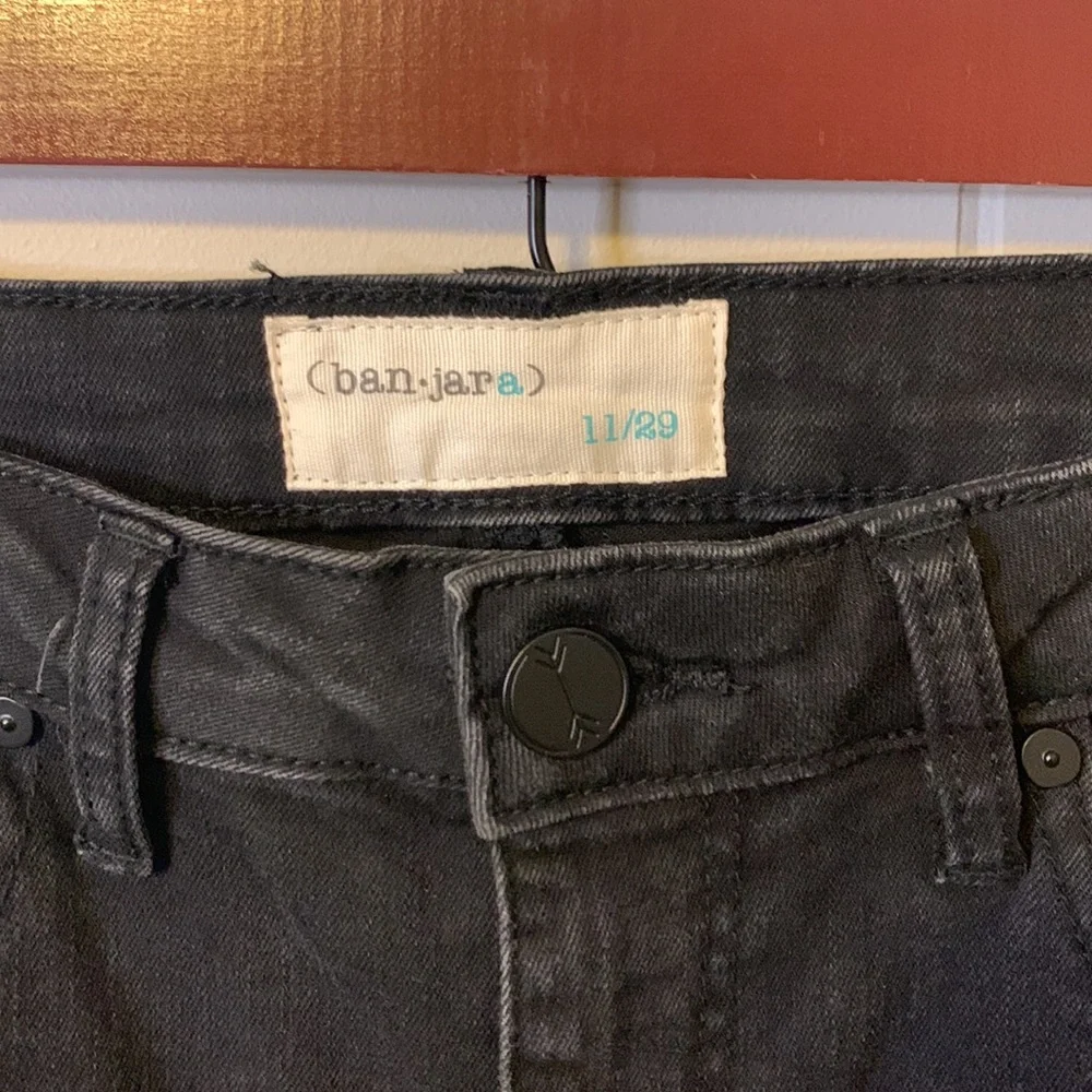 NWT Ban.jara Black Flare Jeans Size 29